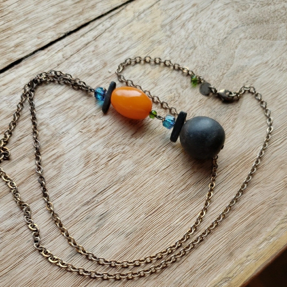 Emily Ray Multicolor Beaded Necklace
